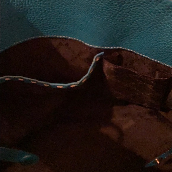 Bcbgmaxazria turquoise signature hobo bag - Picture 12 of 14